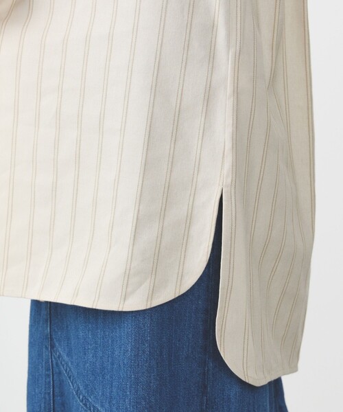 BEAMS HEART / 先染め ストライプ ロングシャツ（シャツ/ブラウス）｜BEAMS HEART（ビームスハート）