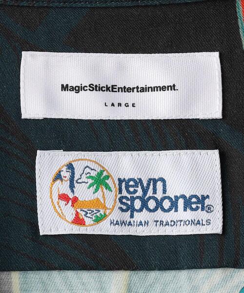 MAGIC STICK(マジックスティック)の「<MAGIC STICK × REYN SPOONER> SHORT SLEEVE HAWAIIAN SHIRT/シャツ(シャツ/ブラウス・メンズ・ブラック・M/L)」の7枚目の写真