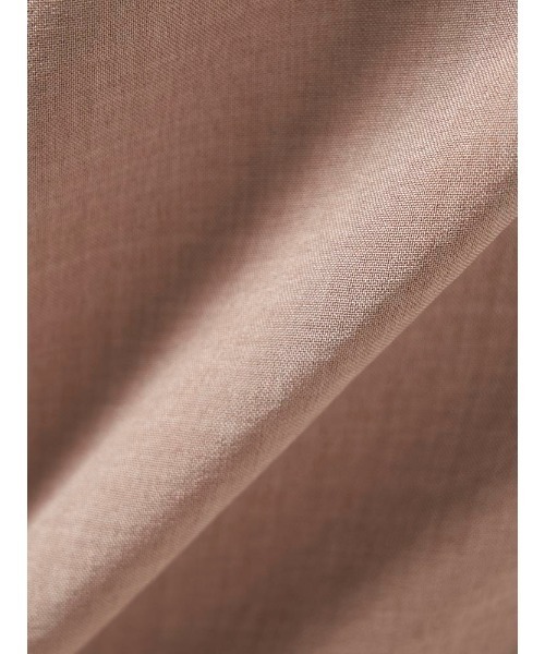 Perfect Suit FActory（パーフェクトスーツファクトリー）の「【WEB限定】リネン調メランジスーツ　タイトスカート　ブラウン/ネイビー（スカート・レディース・ネイビー/ブラウン系その他・S/M/LL/L）」の3枚目の写真