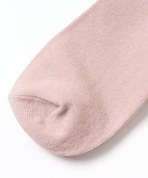 apres les cours（アプレレクール）の「スエードフリルソックス（ソックス/靴下・キッズ・アイボリー/サックスブルー/ピンク/ベージュ・12/15 /18/21）」の6枚目の写真