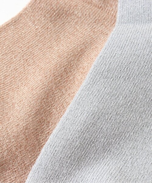 apres les cours（アプレレクール）の「スエードフリルソックス（ソックス/靴下・キッズ・アイボリー/サックスブルー/ピンク/ベージュ・12/15 /18/21）」の7枚目の写真