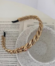 Silly（シリー）の「メタリックチェーンカチューシャ（カチューシャ）」