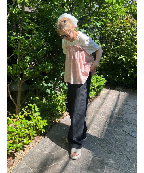 JUMELLE（ジュメロ）の「pom lace camitop（キャミソール・レディース・ピンク/アイボリー・FREE）」の10枚目の写真