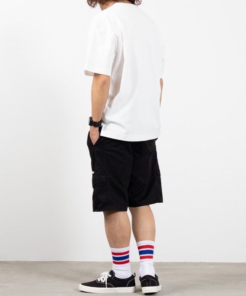 CONVERSE(コンバース)の「CONVERSE コンバース ウェザーピーチ素材カーゴショーツ(カーゴパンツ・メンズ・ブラック/カーキ/ベージュ/ネイビー・M/L/XL)」の11枚目の写真