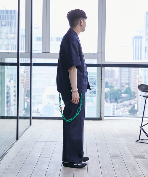 【NULABEL】ROPE CARABINER TYPE - 1 POUCH NULABEL(ニューレーベル)のNATURAL DYED NYLON ROPE CARABINER