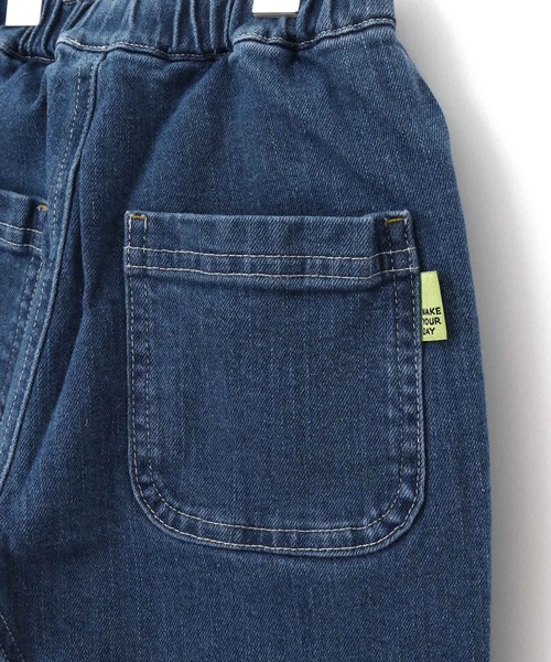 MAKE YOUR DAY（メイクユアデイ）の「テーパードデニムパンツ■80～140cm（デニムパンツ・キッズ・ネイビー/ブルー・80/90/100/110/120/130/140）」の21枚目の写真