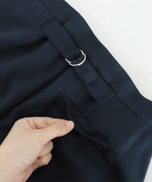Pierrot（ピエロ）の「2wayサスペンダーピンタックパンツ（その他パンツ・レディース・ブラック/ネイビー/杢グレー・PM/L/M）」の13枚目の写真