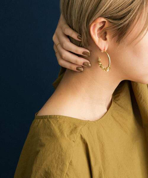 KBF（ケイビーエフ）の「メタルビーズピアス（ピアス（両耳用）・レディース・シルバー/ゴールド・ONE）」の15枚目の写真