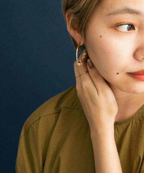 KBF（ケイビーエフ）の「メタルビーズピアス（ピアス（両耳用）・レディース・シルバー/ゴールド・ONE）」の14枚目の写真