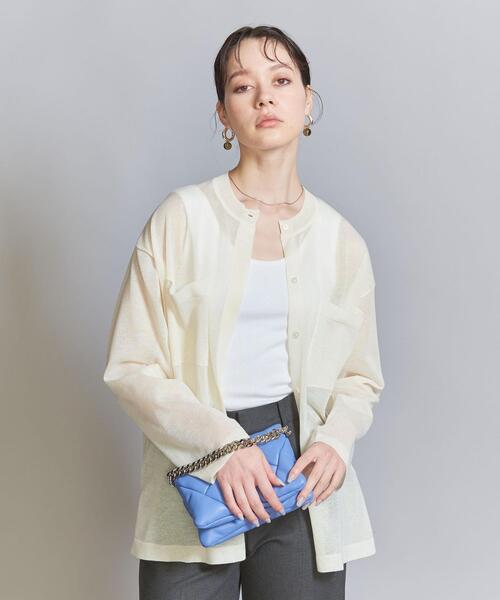 UNITED ARROWS LTD. OUTLET｜シアーラメ カーディガン