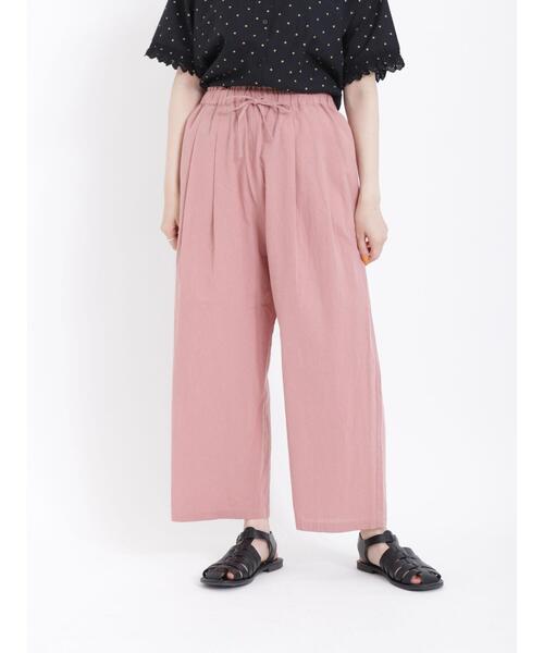 Samansa Mos2（サマンサ モスモス）の「【接触冷感】柄アソートゆるストレートパンツ（その他パンツ・レディース・ピンク/グリーン/ブラウン/ベージュ・F）」の21枚目の写真