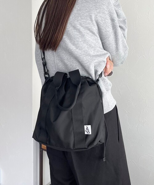 Drifter（ドリフター）の「【Drifter/ドリフター】HANDLE BUCKET TOTE（トートバッグ・レディース・ブラック/ブラウン/ベージュ系その他3・FREE）」の6枚目の写真