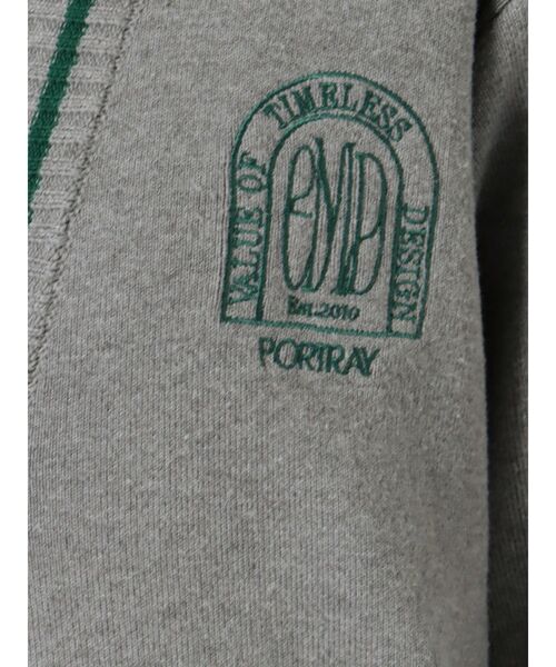 EMODA（エモダ）の「エンブレムラインニットカーディガン（カーディガン/ボレロ・レディース・ネイビー/グレー/ブラック・FREE）」の18枚目の写真