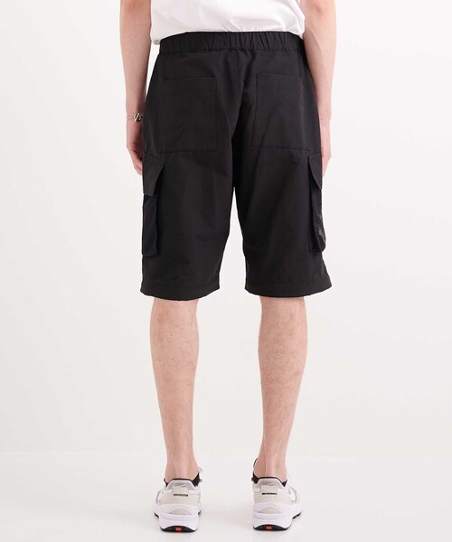 CITY TOKYO（シティトウキョウ）の「2WAYイージーワイドカーゴパンツ〈裾ゴム・ショートパンツ〉（カーゴパンツ・メンズ・ブラック/ダークグレー・2/1）」の11枚目の写真