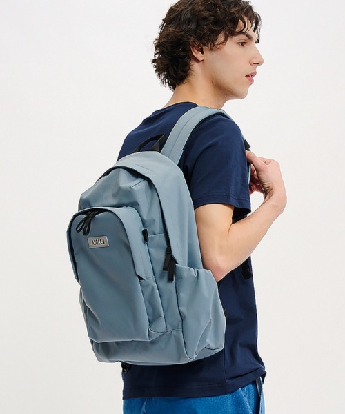 AIGLE(エーグル)の「撥水 軽量 大容量 アーバンモビリティバックパック(バックパック/リュック・メンズ・ブラック/モスグリーン/ライトブルー・FREE)」の3枚目の写真