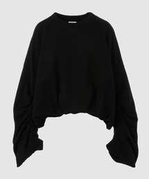 ドリスヴァンノッテン DRIES VAN NOTEN クルーネック リブニット セーター 長袖 S ブラック 黒 レディース ドリス ヴァン ノッテン DRIES VAN NOTEN DRIES VAN NOTEN 長袖