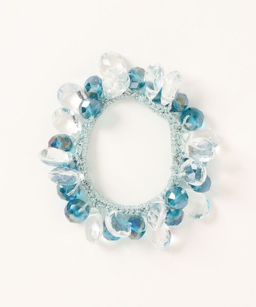 チャイハネ（チャイハネ）の「【チャイハネ】ノンパチアプサラヘアゴム（ヘアゴム・レディース・ブラウン/グリーン/レッド/ホワイト/ブラック/ライトブルー/パープル/ブルー・FREE）」の5枚目の写真