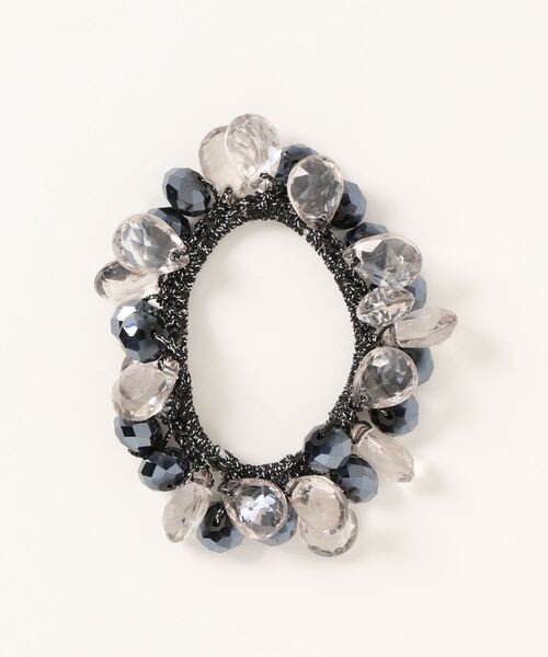 チャイハネ（チャイハネ）の「【チャイハネ】ノンパチアプサラヘアゴム（ヘアゴム・レディース・ブラウン/グリーン/レッド/ホワイト/ブラック/ライトブルー/パープル/ブルー・FREE）」の3枚目の写真