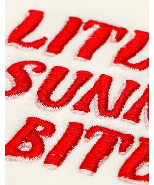 Little sunny bite(リトルサニーバイト)の「【8】【little sunny bite】Short logo hoodie(パーカー・レディース・ホワイト・FREE)」の3枚目の写真