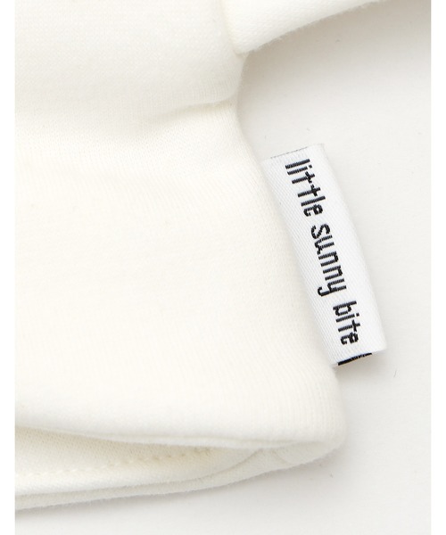 Little sunny bite(リトルサニーバイト)の「【8】【little sunny bite】Short logo hoodie(パーカー・レディース・ホワイト・FREE)」の4枚目の写真