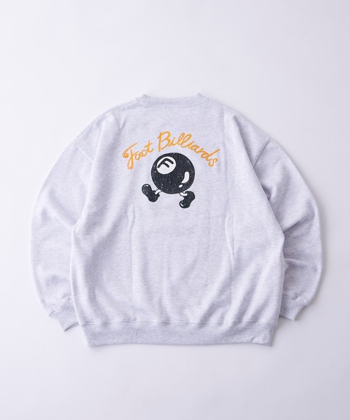 WHO'S WHO gallery（フーズフーギャラリー）の「COOPER FACTビリヤードスウェットクルー（スウェット・レディース・チャコールグレー/ブラック/ライトグレー/ネイビー/ブラウン・FREE）」の16枚目の写真