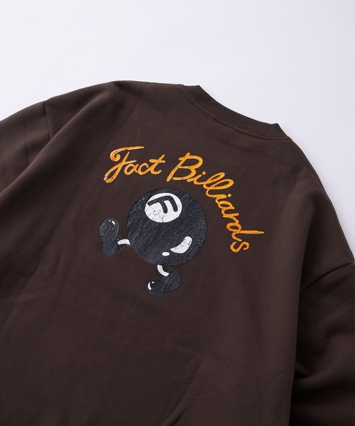 WHO'S WHO gallery（フーズフーギャラリー）の「COOPER FACTビリヤードスウェットクルー（スウェット・レディース・チャコールグレー/ブラック/ライトグレー/ネイビー/ブラウン・FREE）」の22枚目の写真