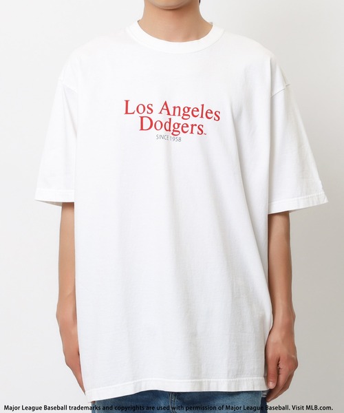 BACK TO THE FIELD（バック トゥー ザ フィールド）の「【MLB】フロッキープリントTシャツ（Tシャツ/カットソー・レディース・ホワイト・SMALL/MEDIUM/LARGE）」の18枚目の写真