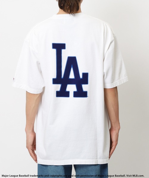 BACK TO THE FIELD（バック トゥー ザ フィールド）の「【MLB】フロッキープリントTシャツ（Tシャツ/カットソー・レディース・ホワイト・SMALL/MEDIUM/LARGE）」の16枚目の写真