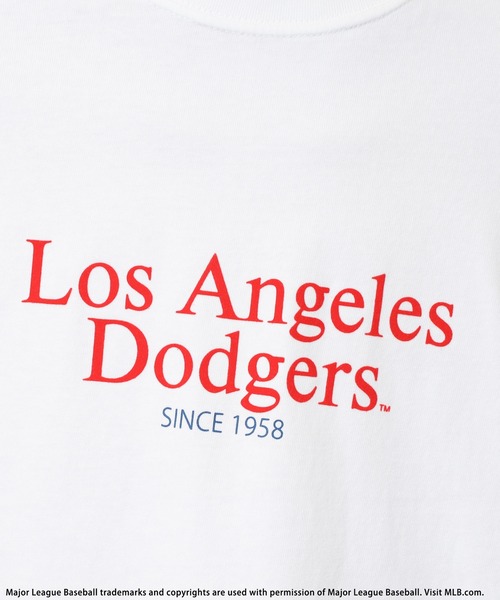 BACK TO THE FIELD（バック トゥー ザ フィールド）の「【MLB】フロッキープリントTシャツ（Tシャツ/カットソー・レディース・ホワイト・SMALL/MEDIUM/LARGE）」の14枚目の写真