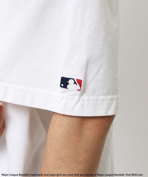 BACK TO THE FIELD（バック トゥー ザ フィールド）の「【MLB】フロッキープリントTシャツ（Tシャツ/カットソー・レディース・ホワイト・SMALL/MEDIUM/LARGE）」の12枚目の写真