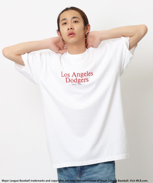 BACK TO THE FIELD（バック トゥー ザ フィールド）の「【MLB】フロッキープリントTシャツ（Tシャツ/カットソー・レディース・ホワイト・SMALL/MEDIUM/LARGE）」の19枚目の写真