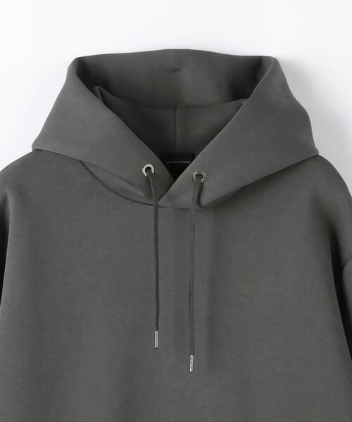 green label relaxing(グリーンレーベルリラクシング)の「ソフトダンボール フーディ パーカー(パーカー・メンズ・ターコイズブルー/ライトグレー/ダークグレー/マスタード・M/L/S/XL)」の12枚目の写真