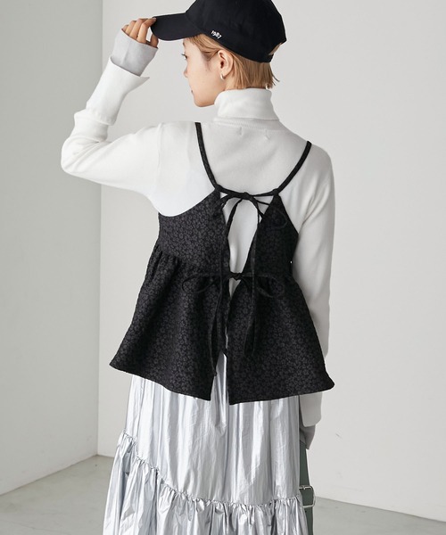 forksy.（フォルクシー）の「【forksy.】マルチウェイフクレジャガードビスチェ（キャミソール・レディース・ブラウン/ブラック/ベージュ・FREE）」の9枚目の写真