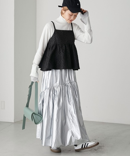 forksy.（フォルクシー）の「【forksy.】マルチウェイフクレジャガードビスチェ（キャミソール・レディース・ブラウン/ブラック/ベージュ・FREE）」の12枚目の写真