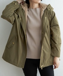 ikka | 【雑誌InRed12月号掲載】【親子おそろい】ファーライナー3WAYミドルマウンテンパーカー(マウンテンパーカー)