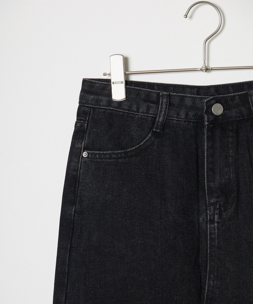 Chick（チック）の「△Unbalance Long Denim Skirt / アシンメトリー