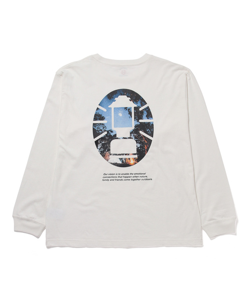 j.n.r.d(ジェー・エヌ・アール・ディー)の「【Coleman別注】j.n.r.d/ランタンバックプリントロンT(Tシャツ/カットソー・メンズ・ホワイト/ブラック・L/M/LL/S)」の1枚目の写真