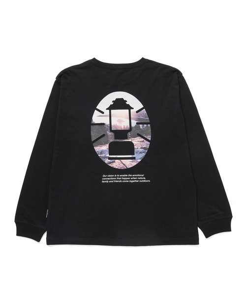 j.n.r.d(ジェー・エヌ・アール・ディー)の「【Coleman別注】j.n.r.d/ランタンバックプリントロンT(Tシャツ/カットソー・メンズ・ホワイト/ブラック・L/M/LL/S)」の2枚目の写真