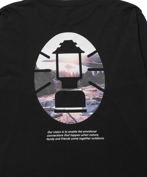 j.n.r.d(ジェー・エヌ・アール・ディー)の「【Coleman別注】j.n.r.d/ランタンバックプリントロンT(Tシャツ/カットソー・メンズ・ホワイト/ブラック・L/M/LL/S)」の5枚目の写真