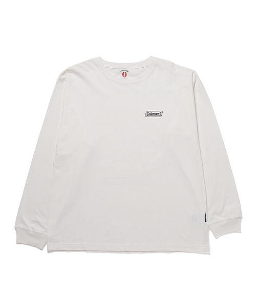 j.n.r.d(ジェー・エヌ・アール・ディー)の「【Coleman別注】j.n.r.d/ランタンバックプリントロンT(Tシャツ/カットソー・メンズ・ホワイト/ブラック・L/M/LL/S)」の6枚目の写真