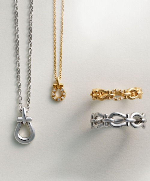 va vendome aoyama(ヴイエーヴァンドームアオヤマ)の「キュービックジルコニア 馬蹄リング(リング・レディース・イエローゴールド・#9/#13/#11/#7)」の7枚目の写真