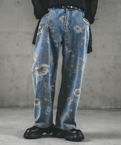 セール】【TOLIGHT×JOURNALSTANDARD】フラワープリントデニム（デニム