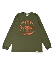 NOTHINKER(�m�[�V���J�[)��BIG BASS HUNTING PATCH Long T-shirt(T�V���c/�J�b�g�\�[)
