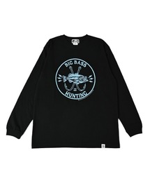 BIG BASS HUNTING PATCH Long T-shirt