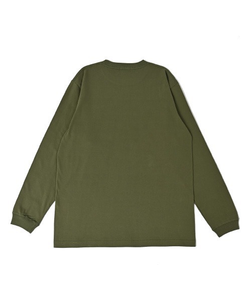 NOTHINKER（ノーシンカー）の「BIG BASS HUNTING PATCH Long T-shirt（Tシャツ/カットソー・メンズ・ブラック/オリーブ・X-LARGE/LARGE/MEDIUM）」の7枚目の写真