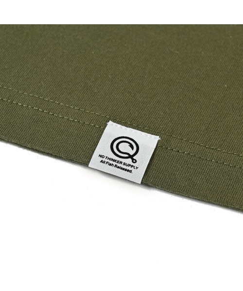 NOTHINKER（ノーシンカー）の「BIG BASS HUNTING PATCH Long T-shirt（Tシャツ/カットソー・メンズ・ブラック/オリーブ・X-LARGE/LARGE/MEDIUM）」の10枚目の写真
