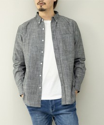 STYLEBLOCK | シャンブレー長袖BDシャツ(シャツ/ブラウス)