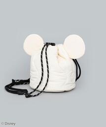 Disney | coen限定／ディズニーデザイン　キルティングシルエット巾着バッグ(ショルダーバッグ)
