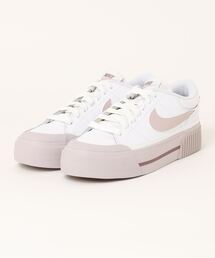 NIKE ナイキ W COURT LEGACY LIFT ウィメンズ コート レガシー リフト WDM7590 105WHT/PLTVLT