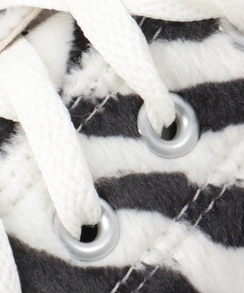 CONVERSE（コンバース）の「CONVERSE コンバース ALL STAR オールスター ゼブラファー OX（スニーカー・レディース・オフホワイト・24.5cm/23cm/24.0cm/23.5cm）」の7枚目の写真